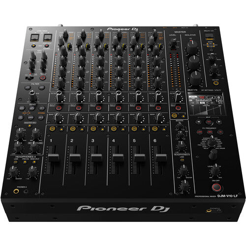 Pioneer DJ DJM-V10-LF 6-Channel DJ Mixer (Long Fader)