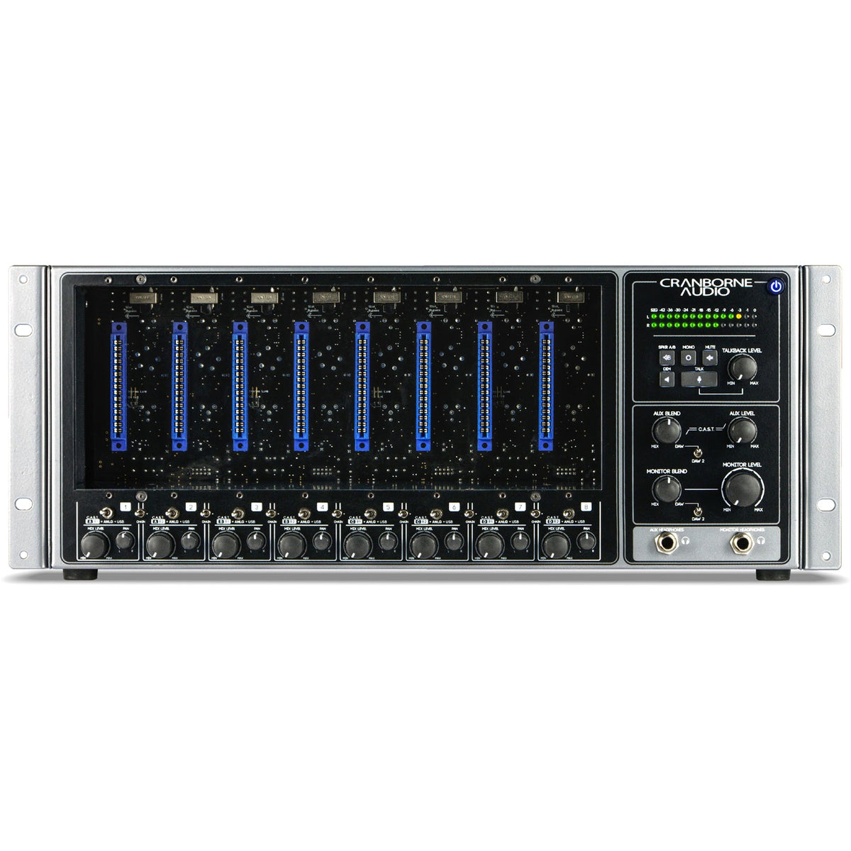 Cranborne Audio 500R8 28-in / 28-out USB Audio Interface & 500 Rack