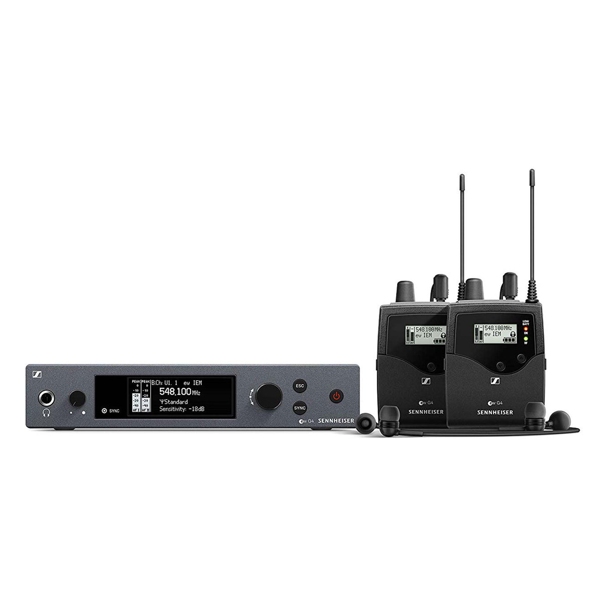 Sennheiser EW G4-Twin In-Ear Monitoring Wireless System