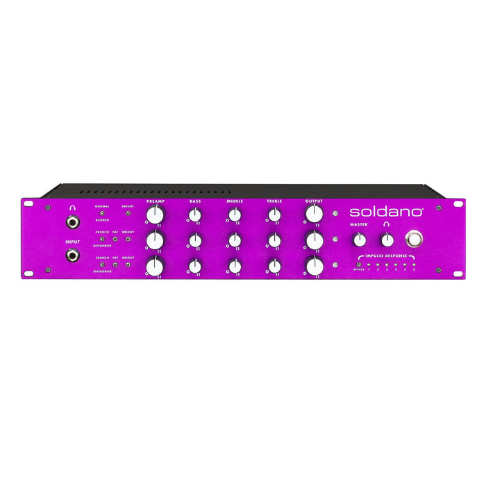 Soldano Custom 50-Watt All-Tube Guitar Head Purple Tolex