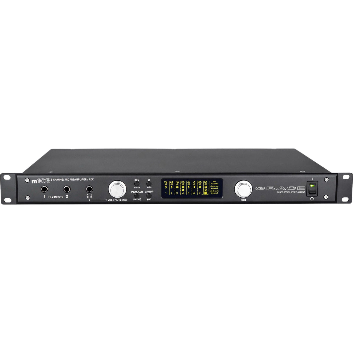 Grace Design m108 8-Channel Remote Microphone Preamp / ADC