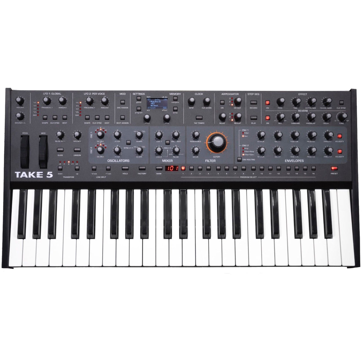 Sequential Take 5 5-Voice Compact Analog Polyphonic Synth